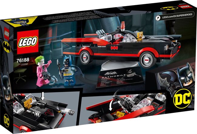 Lego - 76188 - Batman Classic TV Batmobile, Lego 76188, H&J's Brick Builds, BATMAN, Krugersdorp, Image 2