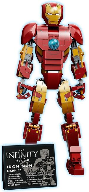 Lego 76206 - Marvel Iron Man Figure, Lego 76206, H&J's Brick Builds, Marvel Super Heroes, Krugersdorp, Abbildung 2