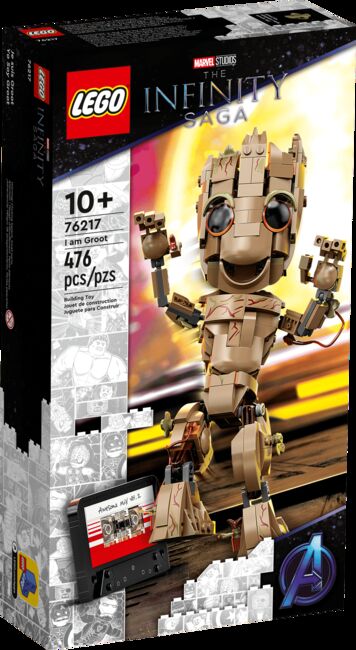 Lego 76217 Marvel I am Groot, Lego 76217, Brenda Nel, Marvel Super Heroes, Pretoria