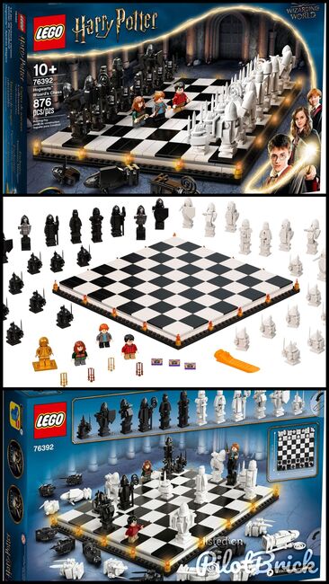 Lego 76392 - Hogwarts Wizard's Chess, Lego 76392, H&J's Brick Builds, Harry Potter, Krugersdorp, Image 4