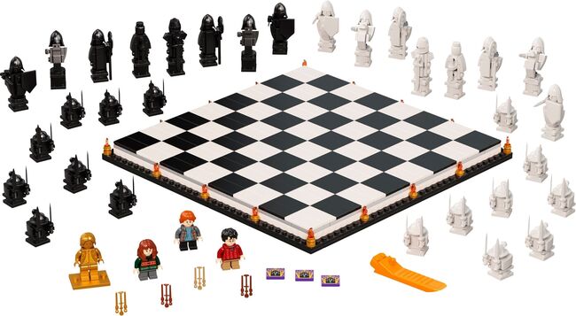 Lego 76392 - Hogwarts Wizard's Chess, Lego 76392, H&J's Brick Builds, Harry Potter, Krugersdorp, Abbildung 3