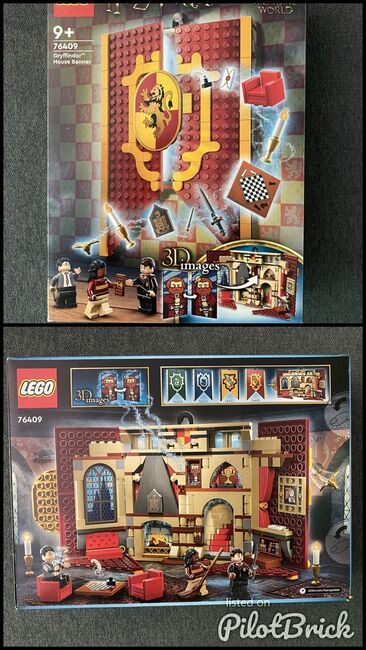 Lego 76409 Gryffindor House Banner OVP ungeöffnet, Lego 76409, Hans Stemmel, Harry Potter, Wolfsburg, Image 3