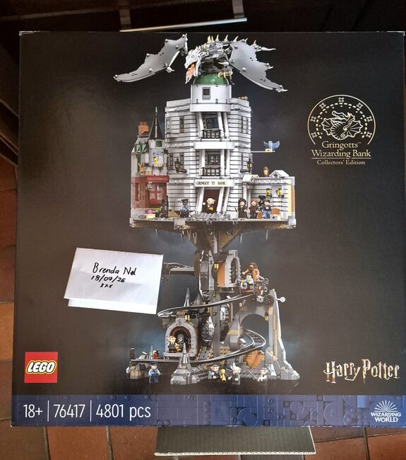 Lego 76417 - Gringotts Wizarding Bank - Collectors' Edition, Lego 76417, Brenda Nel, Harry Potter, Pretoria