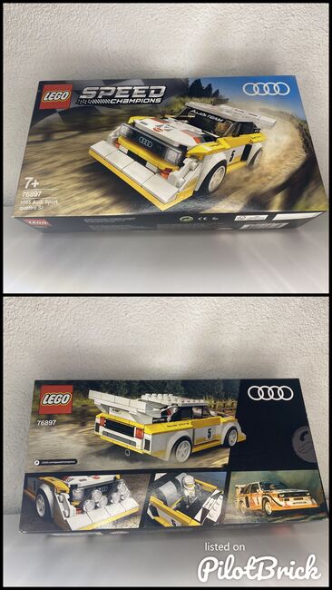Lego 76897 Speed Champion Audi S1 Quattro, Lego 76897, Down, Speed Champions, Kappel, Abbildung 3