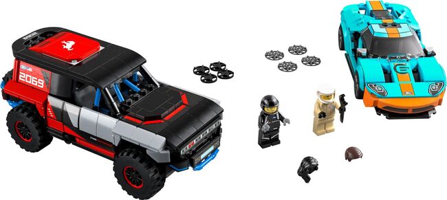 Lego 76905 - Speed Champions Ford GT Heritage Edition and Bronco R, Lego 76905, H&J's Brick Builds, Speed Champions, Krugersdorp, Abbildung 2