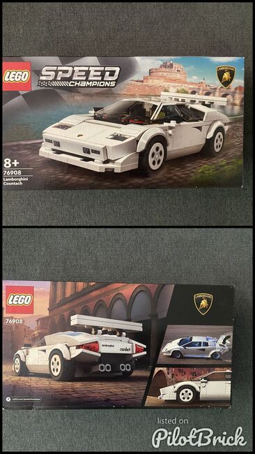 Lego 76908 Lamborghini Countach OVP ungeöffnet, Lego 76908, Hans Stemmel, Speed Champions, Wolfsburg, Image 3