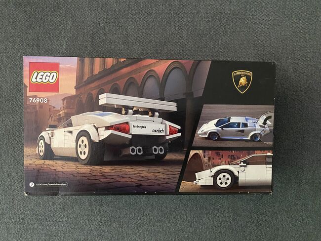 Lego 76908 Lamborghini Countach OVP ungeöffnet, Lego 76908, Hans Stemmel, Speed Champions, Wolfsburg, Image 2