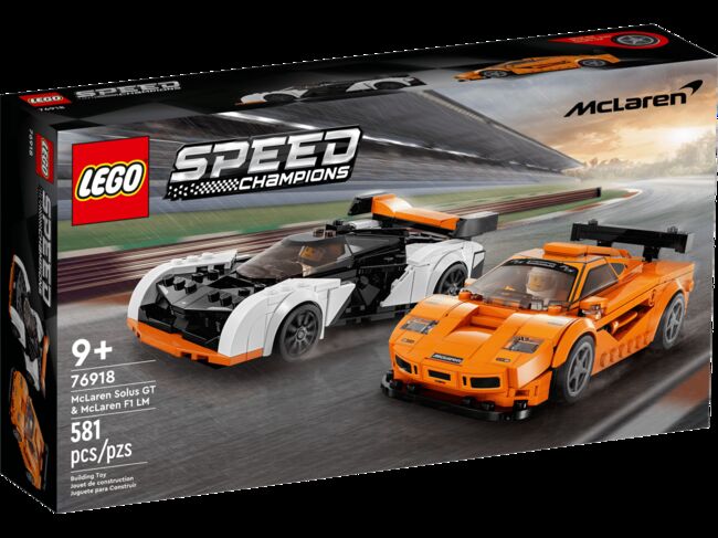 Lego 76918 Speed Champions McLaren Solus GT & McLaren F1 LM, Lego 76918, Brenda Nel, Speed Champions, Pretoria