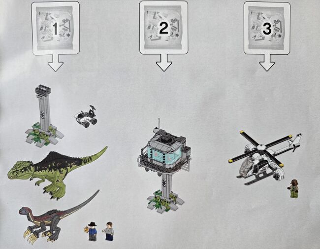 Lego #76949 - Jurassic World - Giganotosaurus & Therizinosaurus Attack, Lego 76949, Natalie Neesam, Jurassic World, Beckermet, Abbildung 5