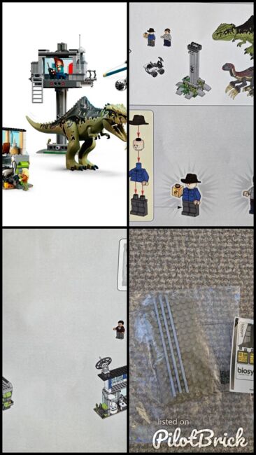 Lego #76949 - Jurassic World - Giganotosaurus & Therizinosaurus Attack, Lego 76949, Natalie Neesam, Jurassic World, Beckermet, Image 11