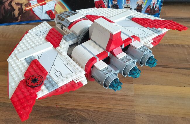 Lego 7931, Jedi T-6 Shuttle, komplett mit OVP und BA und allen Figuren, Lego 7931, Lissy, Star Wars, Lippstadt, Image 3