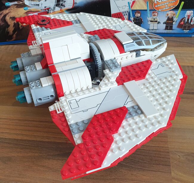Lego 7931, Jedi T-6 Shuttle, komplett mit OVP und BA und allen Figuren, Lego 7931, Lissy, Star Wars, Lippstadt, Image 6