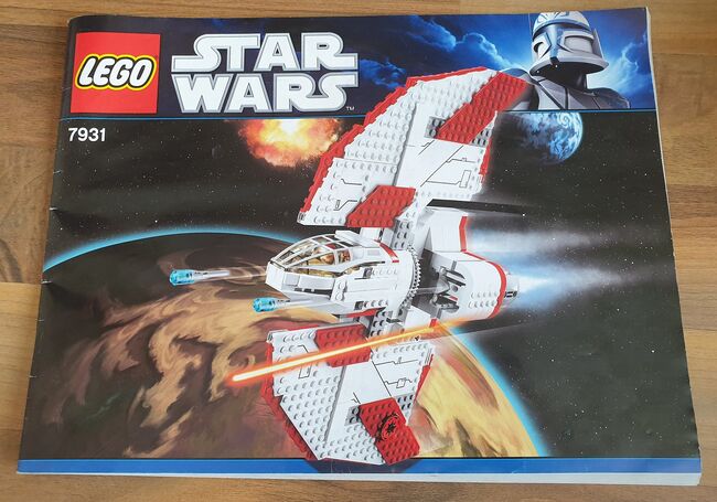Lego 7931, Jedi T-6 Shuttle, komplett mit OVP und BA und allen Figuren, Lego 7931, Lissy, Star Wars, Lippstadt, Image 4