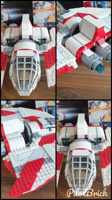 Lego 7931, Jedi T-6 Shuttle, komplett mit OVP und BA und allen Figuren, Lego 7931, Lissy, Star Wars, Lippstadt, Image 10