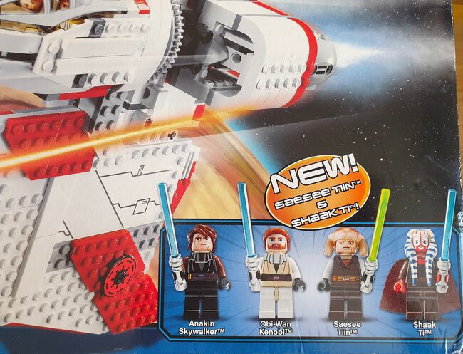 Lego 7931, Jedi T-6 Shuttle, komplett mit OVP und BA und allen Figuren, Lego 7931, Lissy, Star Wars, Lippstadt, Image 9