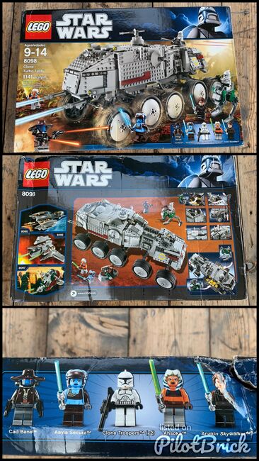 LEGO - 8098 - Star Wars - Clone Turbo Tank, Lego 8098, Black Frog, Star Wars, Port Elizabeth, Image 4