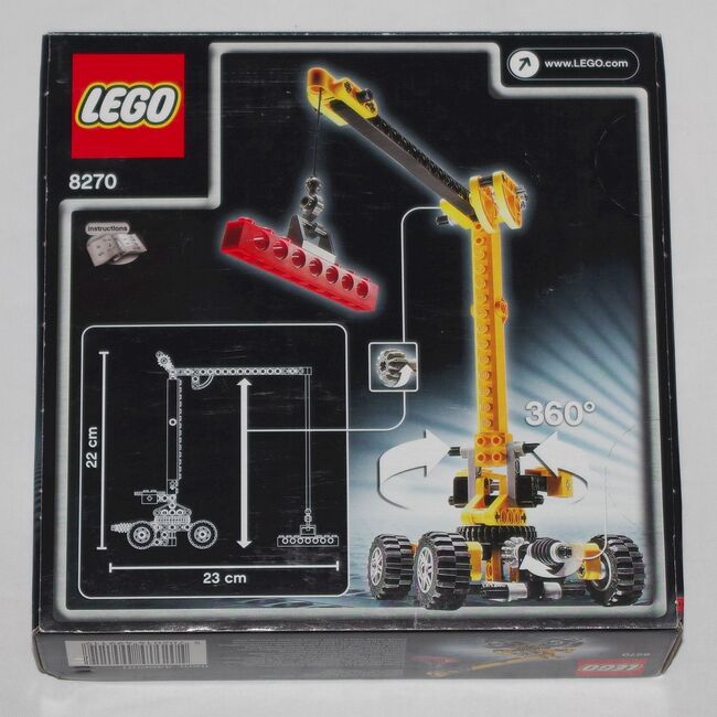 LEGO 8270 Technic - Mini-Geländekran, neu, Lego 8270, privat, Technic, Gerasdorf, Image 3