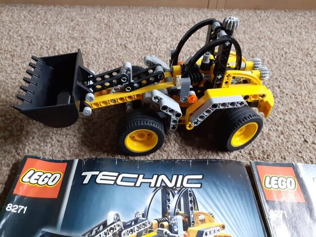 Lego 8271 Technic Wheel Loader digger / car + instructions!, Lego 8271, Vikki Neighbour, Technic, Northwood, Abbildung 2