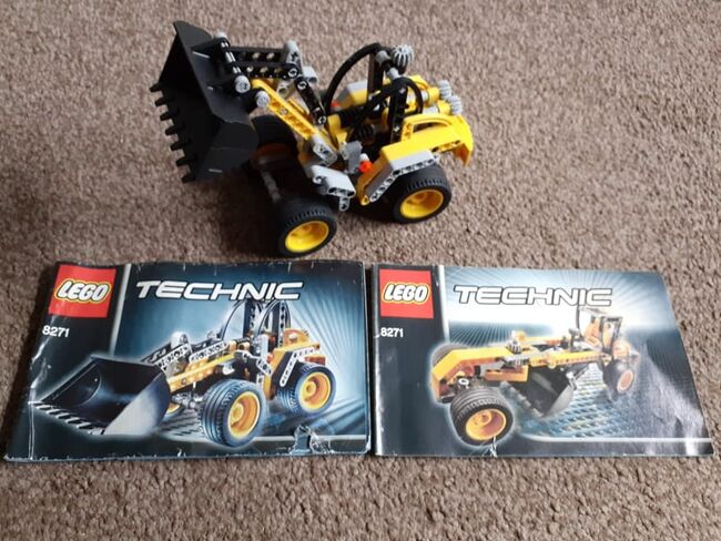 Lego 8271 Technic Wheel Loader digger / car + instructions!, Lego 8271, Vikki Neighbour, Technic, Northwood, Abbildung 3