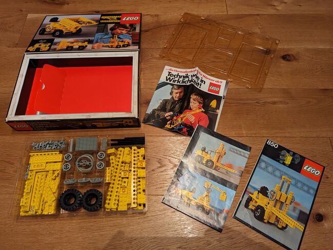 LEGO 850 Gabelstapler, Fork-Lifter in OVP, Lego 850, Nille, Technic, Lübeck, Image 3