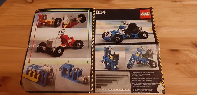 Lego 854 Go-Kart, Lego 854, Legoman, Technic, Weyhe, Abbildung 2