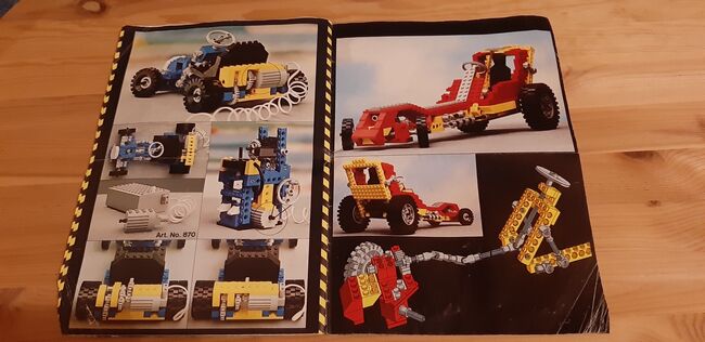 Lego 854 Go-Kart, Lego 854, Legoman, Technic, Weyhe, Image 5