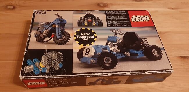 Lego 854 Go-Kart, Lego 854, Legoman, Technic, Weyhe, Image 7