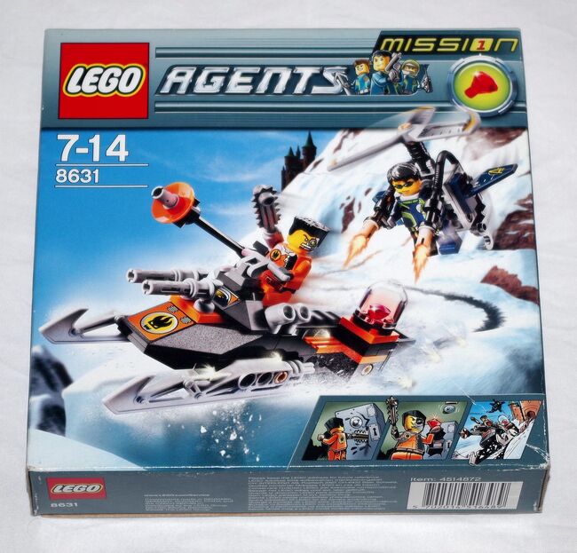 LEGO 8631 Agents - Mission 1 Verfolgungsjagd, neu, Lego 8631, privat, Agents, Gerasdorf, Image 2