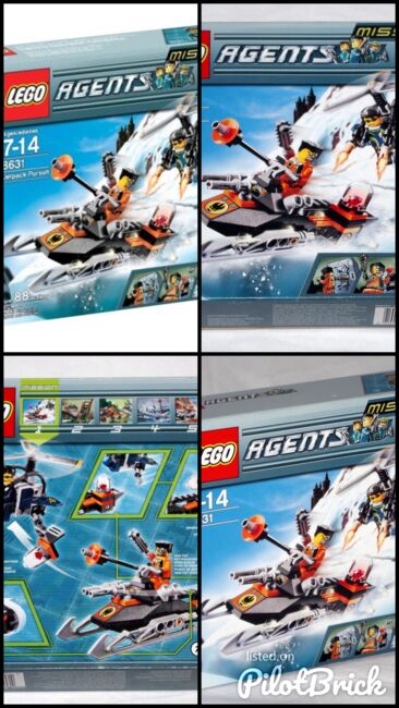 LEGO 8631 Agents - Mission 1 Verfolgungsjagd, neu, Lego 8631, privat, Agents, Gerasdorf, Image 5