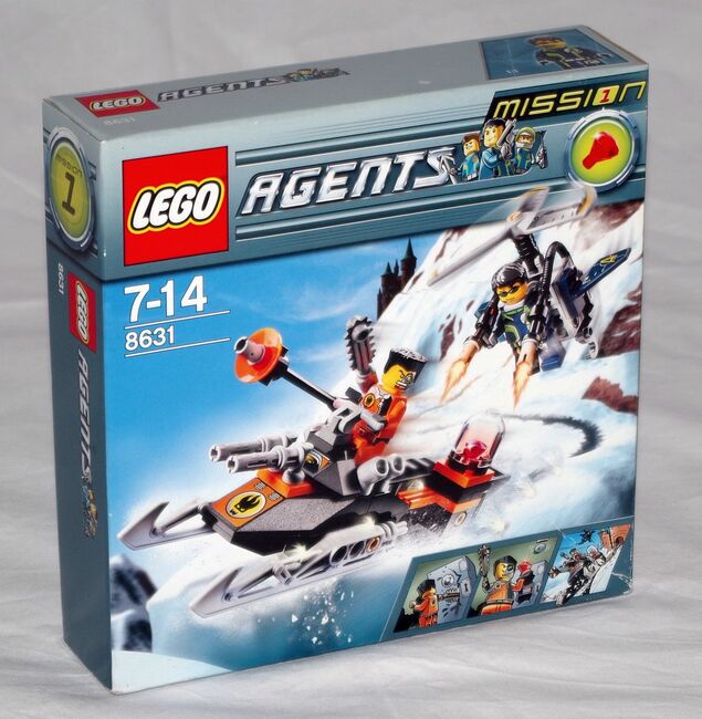 LEGO 8631 Agents - Mission 1 Verfolgungsjagd, neu, Lego 8631, privat, Agents, Gerasdorf, Image 4