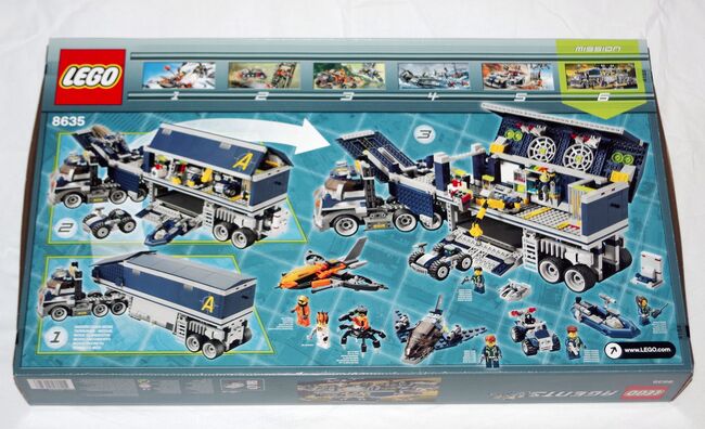 LEGO 8635 Agents - Mission 6: Mobile Kommandozentrale, neu, Lego 8635, privat, Agents, Gerasdorf, Image 2
