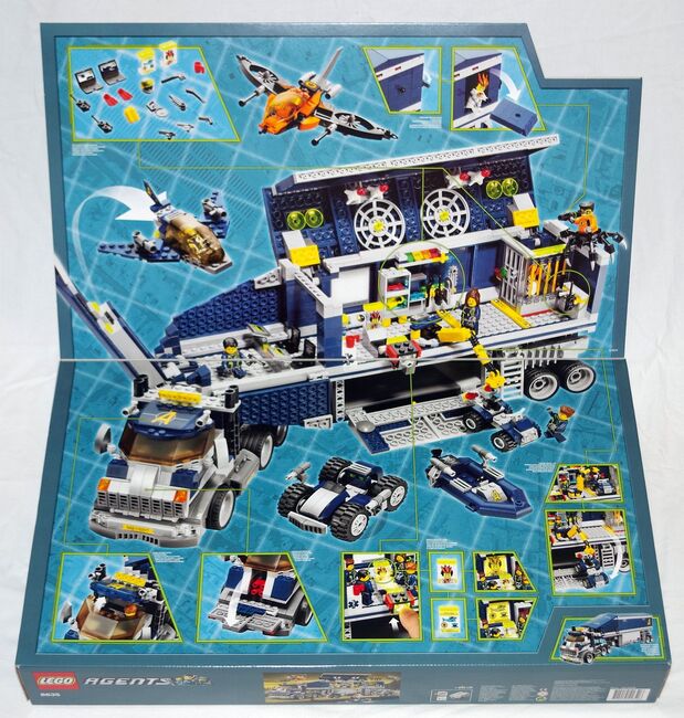 LEGO 8635 Agents - Mission 6: Mobile Kommandozentrale, neu, Lego 8635, privat, Agents, Gerasdorf, Image 3