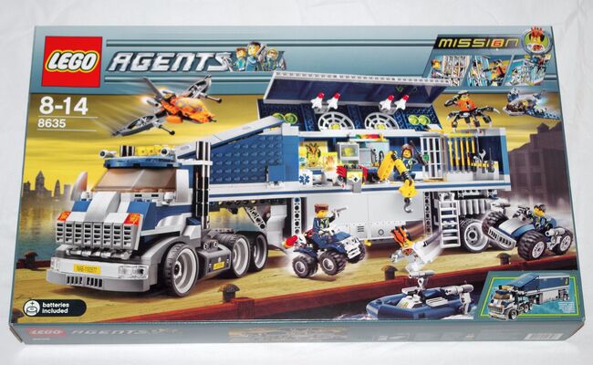 LEGO 8635 Agents - Mission 6: Mobile Kommandozentrale, neu, Lego 8635, privat, Agents, Gerasdorf, Image 4