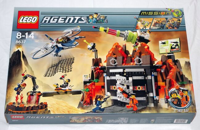 LEGO 8637 Agents - Mission 8: Vulkanbasis, neu, Lego 8637, privat, Agents, Gerasdorf, Image 3