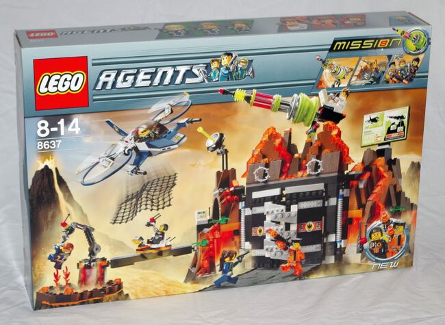LEGO 8637 Agents - Mission 8: Vulkanbasis, neu, Lego 8637, privat, Agents, Gerasdorf, Image 4