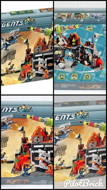 LEGO 8637 Agents - Mission 8: Vulkanbasis, neu, Lego 8637, privat, Agents, Gerasdorf, Image 5