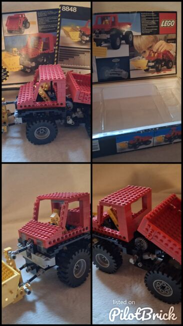 Lego 8848, Technic Unimog, Vintage aus 1981, komplett mit OVP und Anleitung, Lego 8848, Manuela, Technic, Absam, Abbildung 9