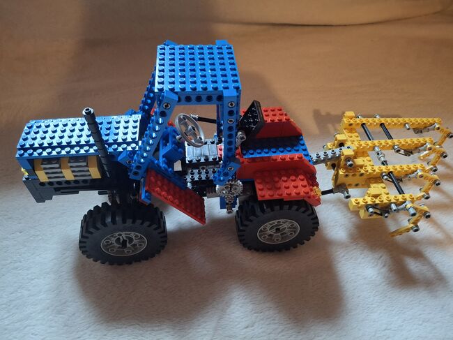 Lego 8859, Technic Traktor, Vintage, 1980, komplett mit OVP und Anleitung, Lego 8859, Manuela, Technic, Absam, Image 6