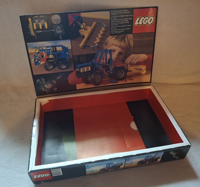 Lego 8859, Technic Traktor, Vintage, 1980, komplett mit OVP und Anleitung, Lego 8859, Manuela, Technic, Absam, Image 7