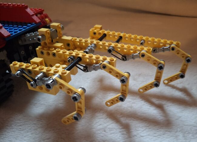 Lego 8859, Technic Traktor, Vintage, 1980, komplett mit OVP und Anleitung, Lego 8859, Manuela, Technic, Absam, Image 4