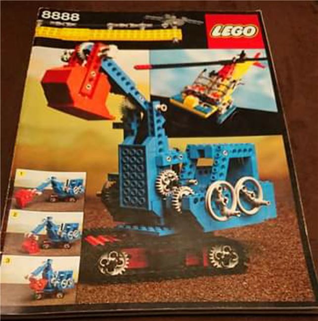 Lego 8888 Instruction Manual, Lego 8888, PeterM, Diverses, Johannesburg