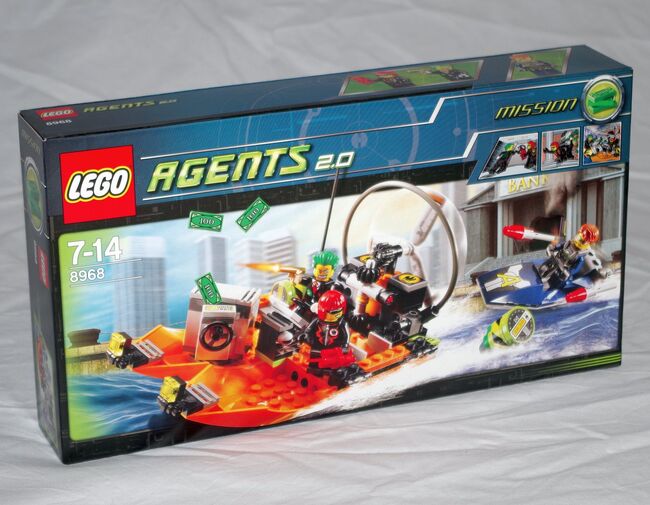 LEGO 8968 Agents 2.0 - Raubüberfall am Fluss, neu, Lego 8968, privat, Agents, Gerasdorf, Image 3