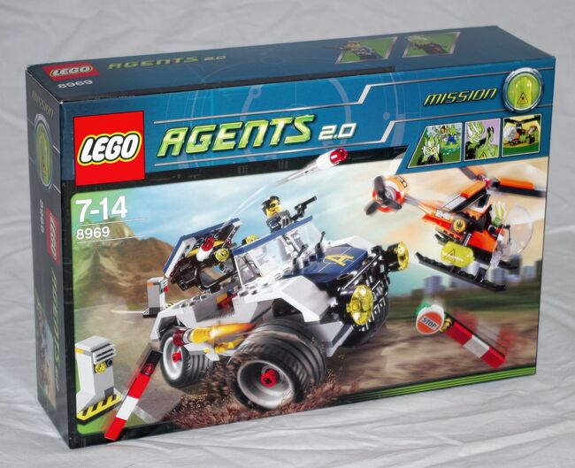 LEGO 8969 Agents 2.0 - Verfolgungsjagd auf vier Rädern, neu, Lego 8969, privat, Agents, Gerasdorf, Image 3