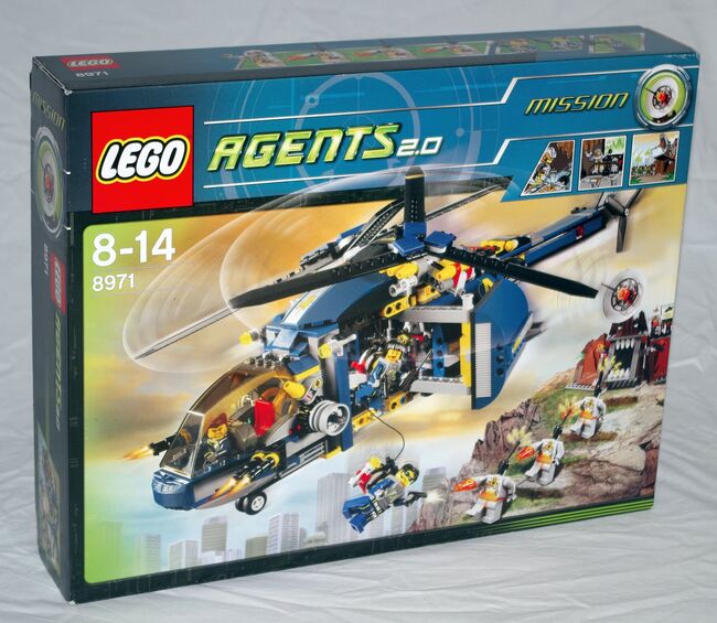 LEGO 8971 Agents 2.0 - Bedrohung durch Kommandant Magma, Lego 8971, privat, Agents, Gerasdorf, Image 3