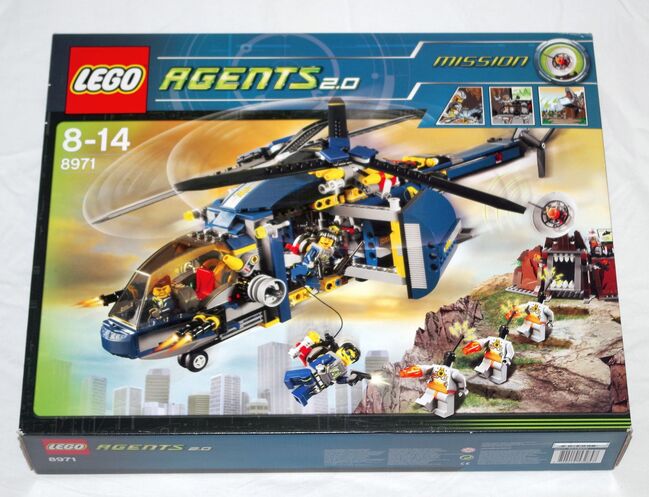 LEGO 8971 Agents 2.0 - Bedrohung durch Kommandant Magma, Lego 8971, privat, Agents, Gerasdorf, Image 4