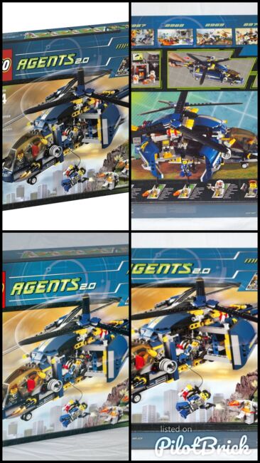 LEGO 8971 Agents 2.0 - Bedrohung durch Kommandant Magma, Lego 8971, privat, Agents, Gerasdorf, Image 5
