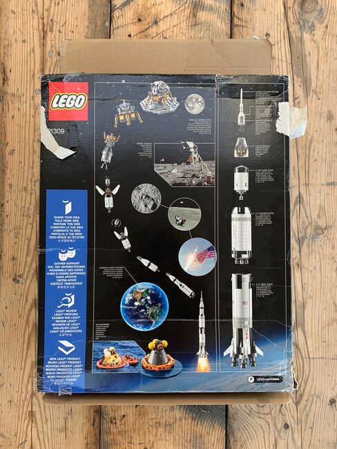 ᐅ Used/PO Set ⇒ Lego 92176 - Ideas Nasa Apollo Saturn V from Black Frog ...