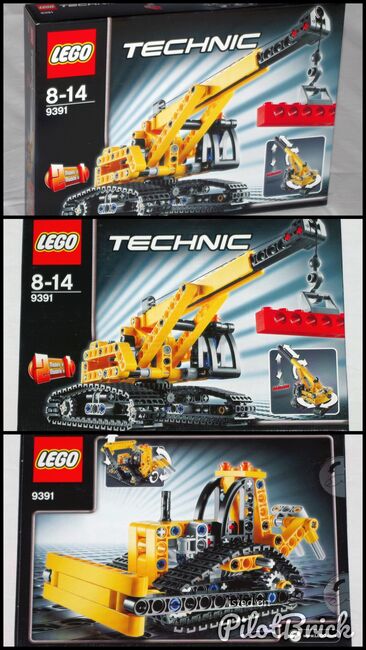 LEGO 9391 Technic - Raupenkran, neu, Lego 9391, privat, Technic, Gerasdorf, Abbildung 4
