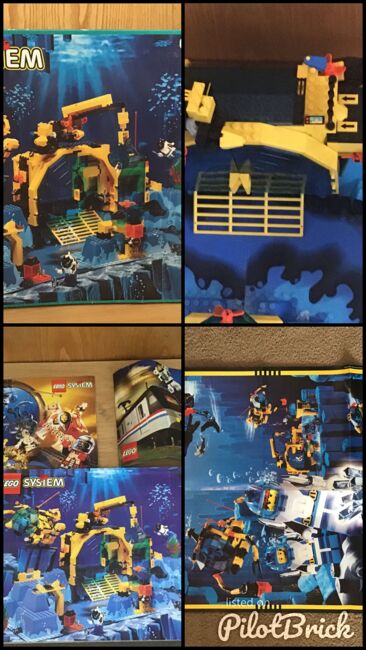 Lego aqua zone Neptune discovery lab, Lego 6195, Kasbabes, Aquazone, Highland, Abbildung 8