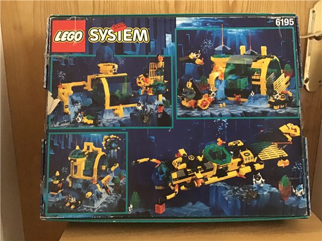 Lego aqua zone Neptune discovery lab, Lego 6195, Kasbabes, Aquazone, Highland, Image 4